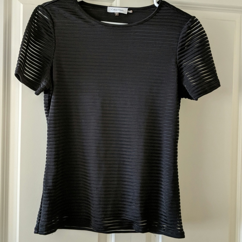 *4/25* Calvin Klein Ribbed Shirt